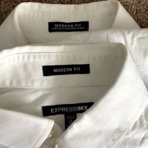 Men’s Express Modern Fit X-Small Shirts. GUC